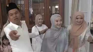 Datangi Dedi Mulyadi ke Gedung Pakuan, Rombongan Hasna dan Hasni Malah Dapat Kejutan 