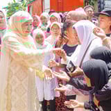 Hari Terakhir Riyayan Idul Fitri di Kediaman Gubernur Khofifah, Pijakan Semangat Gotong Royong Bangun Jatim