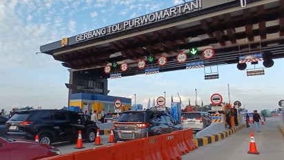 Antisipasi Lonjakan Arus Balik, GT Purwomartani Sleman Beroperasi Fungsional Hingga Jam 8 Malam