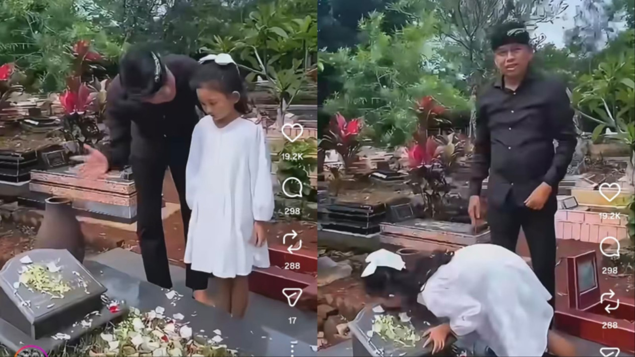 Dedi Mulyadi Ajak Ni Hyang ke Kuburan, Ajarkan Hal ini ke Putri Kesayangan, Si Cantik Langsung Nurut
            - galeri foto