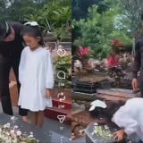 Dedi Mulyadi Ajak Ni Hyang ke Kuburan, Ajarkan Hal ini ke Putri Kesayangan, Si Cantik Langsung Nurut