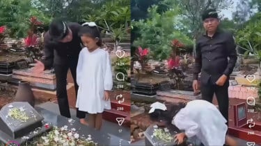 Dedi Mulyadi Ajak Ni Hyang ke Kuburan, Ajarkan Hal ini ke Putri Kesayangan, Si Cantik Langsung Nurut