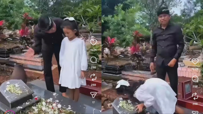 Dedi Mulyadi Ajak Ni Hyang ke Kuburan, Ajarkan Hal ini ke Putri Kesayangan, Si Cantik Langsung Nurut