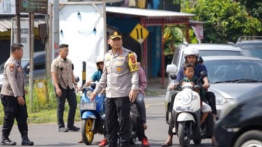 Pantauan Arus Balik di Gentong Tasikmalaya, Kendaraan Padat Merayap ke Arah Garut