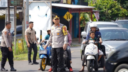 Pantauan Arus Balik di Gentong Tasikmalaya, Kendaraan Padat Merayap ke Arah Garut