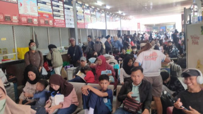 Terminal Kalideres Membeludak, Ribuan Orang Kembali ke Jakarta, Wilayah Ini Jadi Penyumbang Terbanyak