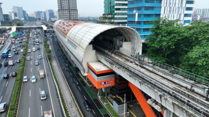 LRT Jabodebek Ikut Andil Dukung Mobilitas Masyarakat Saat Momen Lebaran