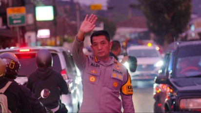 Pantau Kawasan Wisata Saat Libur Lebaran, Kapolresta Bandung Terapkan Kebijakan One Way