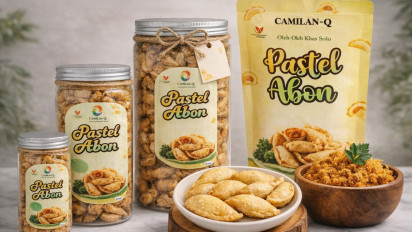 CamilanQ Angkat Pastel Abon “Jadul” dari Surakarta Terus Berkembang Berkat Dukungan LinkUMKM BRI