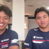 Libur Musim Panas, Mario Aji dan Veda Ega Pratama Jalani Latihan di Sirkuit Mandalika