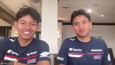 Libur Musim Panas, Mario Aji dan Veda Ega Pratama Jalani Latihan di Sirkuit Mandalika