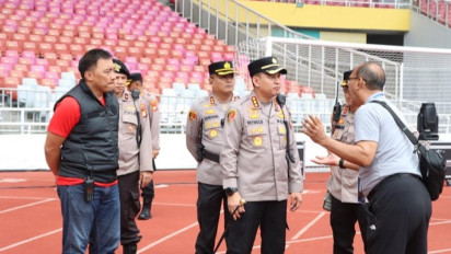 Ada Laga Timnas Indonesia, Ribuan Personel Gabungan Amankan Pertandingan Internasional FIFA Series 2026 di GBK