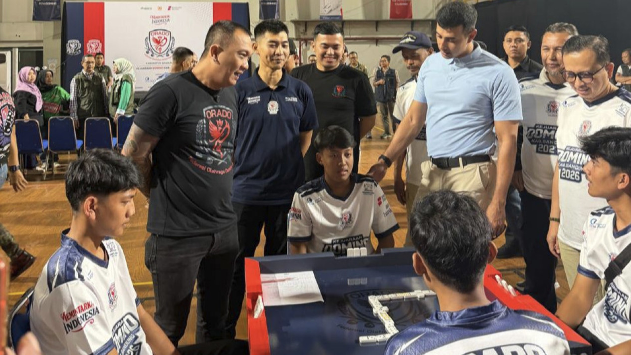 Kejurcab ORADO Kabupaten Bandung Jadi Wadah Cetak Atlet Domino Berprestasi, Pemda Beri Dukungan Penuh
            - galeri foto