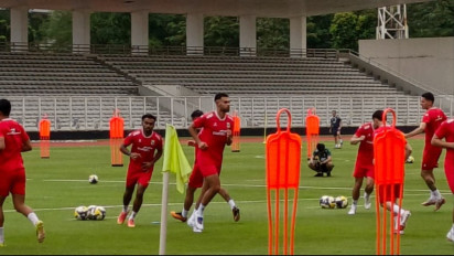 Baru Juga Resmi Dipanggil, Jens Raven Langsung Hadir di Sesi Latihan Timnas Indonesia Jelang Lawan Bulgaria