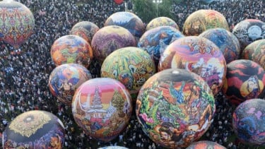 Warna-warni Langit Wonosobo: 44 Balon Udara Raksasa Pukau Ribuan Wisatawan