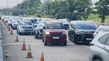 Arus Balik Membludak, Ribuan Kendaraan Per Jam Padati Tol Cipali Hari Ini