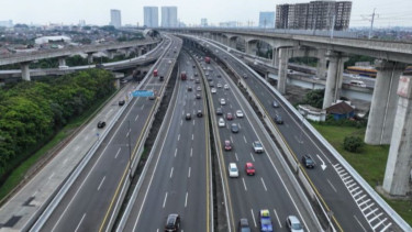 Kondisi Arus Balik Via MBZ Pada H+7 Lebaran: Mulai Melandai