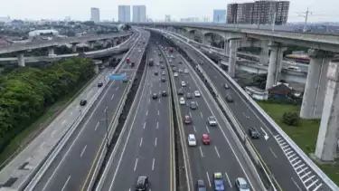 Kondisi Arus Balik Via MBZ Pada H+7 Lebaran: Mulai Melandai