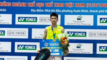 Tunggal Putra Indonesia Richie Duta Richardo Raih Gelar Juara di Vietnam International Challenge 2026