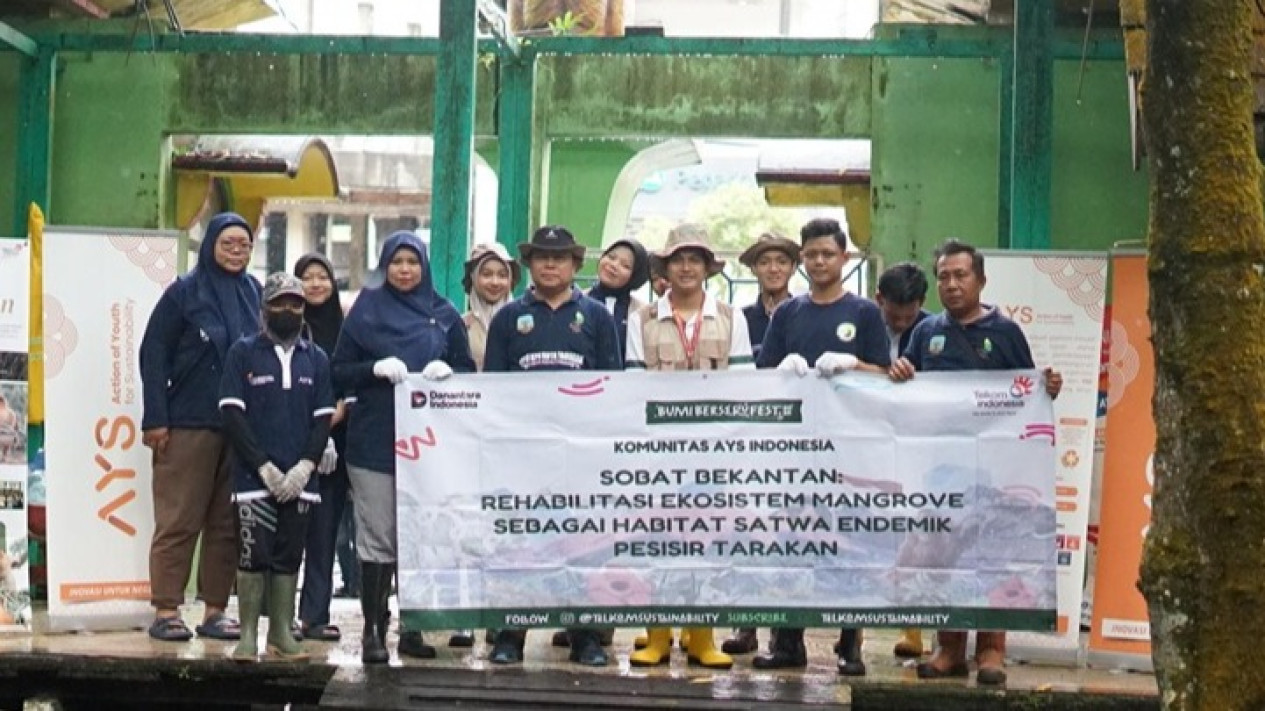 Kolaborasi Telkom dan AYS Indonesia Dorong Pemulihan Ekosistem Alam di Tarakan
            - galeri foto