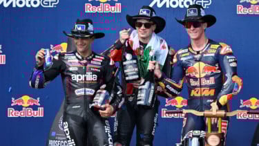 Akui Aprilia Terlalu Kuat, Pedro Acosta Ungkap Rahasia Finis Ketiga di MotoGP Amerika 2026