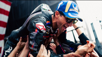 Jorge Martin Persembahkan Podium MotoGP Amerika 2026 untuk Aprilia