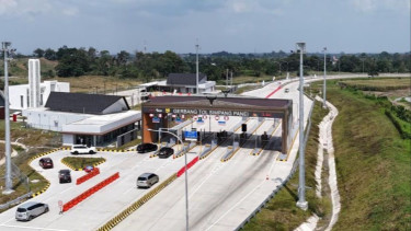77 Ribu Kendaraan Melintas Saat Lebaran, Tol Fungsional Sinaksak–Simpang Panei Resmi Ditutup