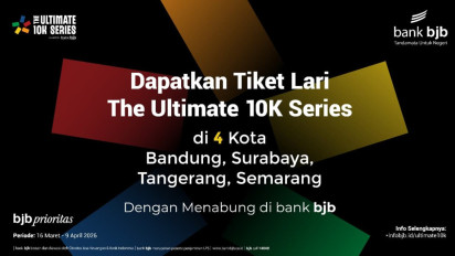 bank bjb Hadirkan Promo Bundling Ultimate 10K, Cara Mudah Dapat Tiket Lari Sambil Menabung