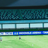 Persita Tangerang Respons Kerusakan Atap Stadion Indomilk Arena Akibat Angin Puting Beliung