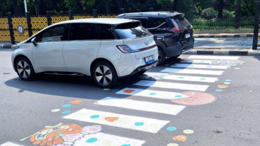 Gubernur Pramono Angkat Bicara soal Zebra Cross Bergambar Pac-Man di Tebet: Kami Sempurnakan Lagi