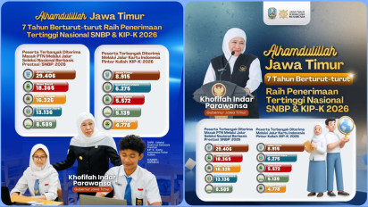 Alhamdulillah, Jatim Terbanyak Lolos SNBP 7 Tahun Berturut-turut