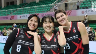 Datang Jauh-jauh dari Korea Selatan, Kapten Red Sparks Siap Dukung Megawati Hangestri di Final Four Proliga 2026?