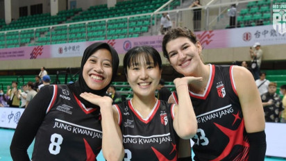Datang Jauh-jauh dari Korea Selatan, Kapten Red Sparks Siap Dukung Megawati Hangestri di Final Four Proliga 2026?