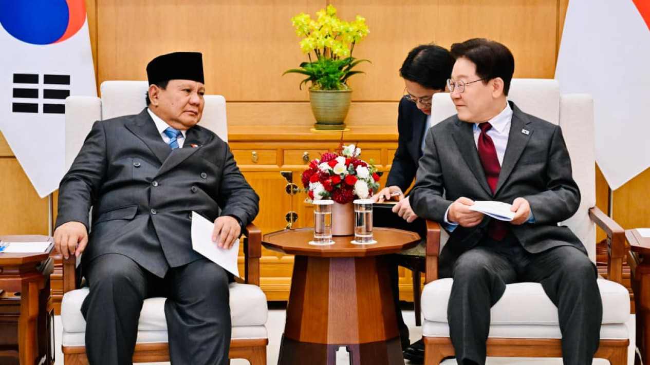 Presiden Prabowo dan Presiden Lee Jae Myung Sepakat Bidik Kemitraan Komprehensif Indonesia-Korea Selatan
            - galeri foto