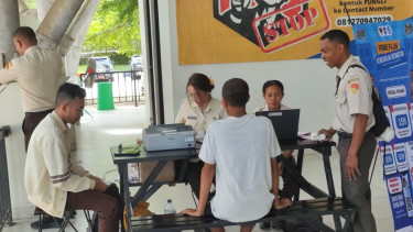 PLBN Motaain Gelar Pasar Murah hingga Samsat Keliling, Beras 5 Ton Langsung Habis Disambut Warga Perbatasan