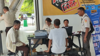 PLBN Motaain Gelar Pasar Murah hingga Samsat Keliling, Beras 5 Ton Langsung Habis Disambut Warga Perbatasan