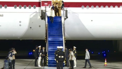 Rampungkan Lawatan di Jepang dan Korsel, Presiden Tiba di Jakarta