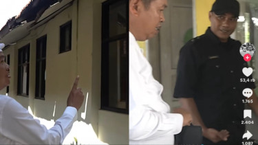Gubernur Dedi Mulyadi sampai Keluarkan Uang untuk Membantu Sekolah yang Kotor dan Atap Bocor