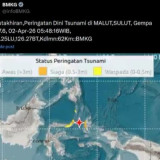 Warga Maluku Utara Diminta Waspada Tsunami, Dipicu Gempa Magnitudo 7,6, BMKG: Siaga!