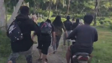 Detik-detik Warga Pulau Batang Dua Ternate Panik Air Tiba-tiba Naik Pasca Gempa M7,6