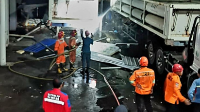 Diduga Akibat Kebocoran Gas, Enam Orang Terluka dalam Kebakaran Pabrik di Kabupaten Semarang