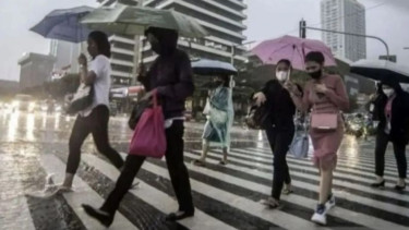 Info BMKG: Jakarta Berpotensi Hujan Ringan Sepanjang Hari Ini 3 April 2026