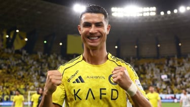 Viral, Cristiano Ronaldo Ucap Bismillah Sebelum Cetak Gol Penalti bagi Al-Nassr