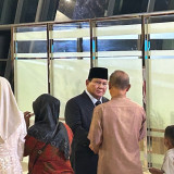 Prabowo Hadiri Upacara Persemayaman Jenazah Tiga Prajurit TNI yang Gugur di Lebanon, Beri Penghormatan Terakhir