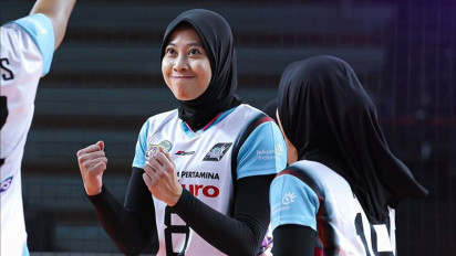 Ditonton Yeum Hye-seon, Megawati Hangestri Menggila Bawa Jakarta Pertamina Enduro Kalahkan Popsivo Polwan