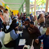 Warga Kedungrejo Manfaatkan Program Pemeriksaan Kesehatan Gratis
