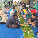 Rayakan Hasil Panen, Warga Gandaria Utara Gelar "Makan Bareng Bergizi"