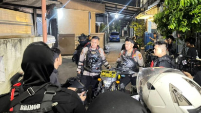Lagi Pesta Miras, Sejumlah Pemuda di Jaktim Diciduk Brimob