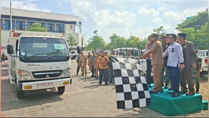 21 Desa dan Kelurahan di Nganjuk Terima Mobil Koperasi Merah Putih