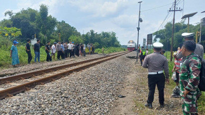 Kakek 74 Tahun Tewas Tertabrak Kereta di Srengat Blitar saat Menuntun Sepeda